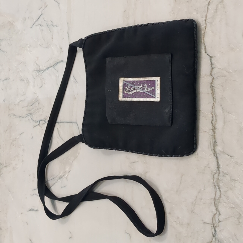 black evening bag